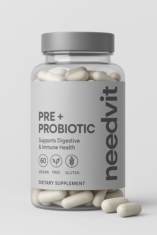 NeedVit Pre + ProBiotic — Gut Health, Naturally Balanced
